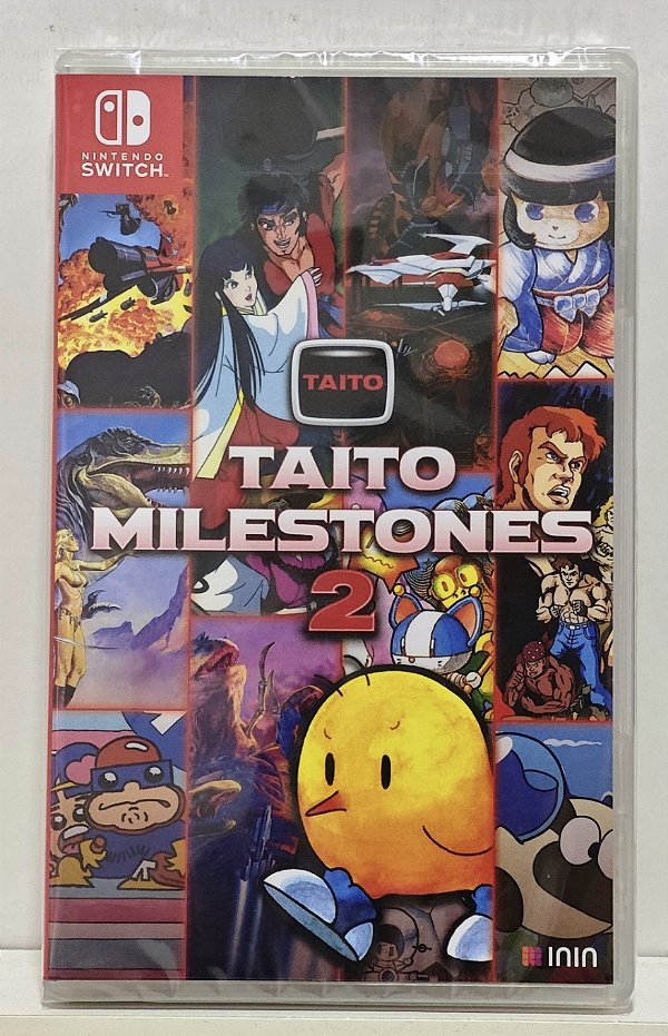Taito Milestones 2 - Nintendo Switch - Lacrado Com Detalhe