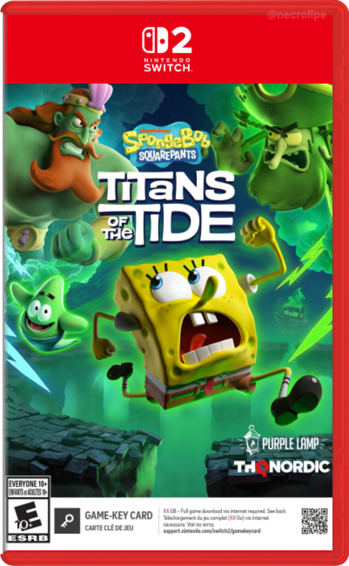 SpongeBob Squarepants: Titans Of The Tide - Nintendo Switch 2