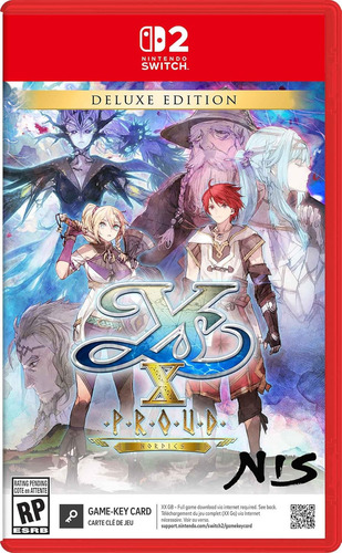Ys X: Proud Nordics Deluxe Edition - Nintendo Switch 2
