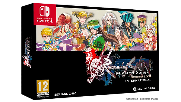 Romancing Saga Minstrel Song Remastered International Collector's Edition - Nintendo Switch
