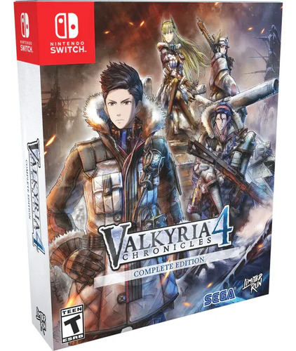 Valkyria Chronicles 4 Complete Edition Diary Edition - Nintendo Switch - Limited Run Games