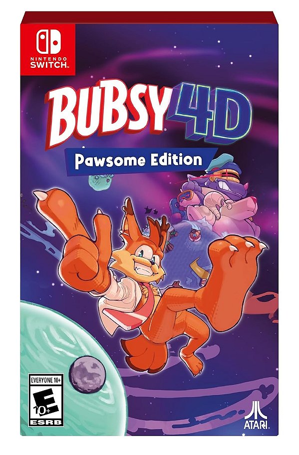 Bubsy 4D Pawsome Edition - Nintendo Switch