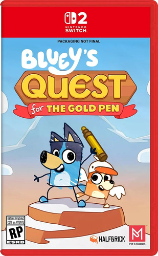 Bluey's Quest For The Gold Pen - Nintendo Switch 2