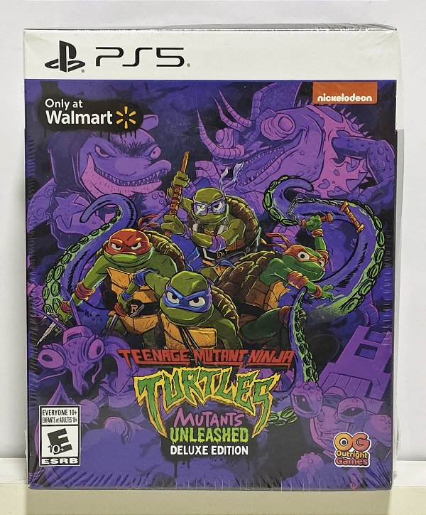 Teenage Mutant Ninja Turtles Mutants Unleashed Deluxe - PS5 - Lacrado com Detalhe