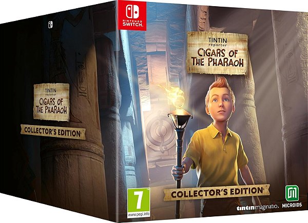 Tintin Reporter: Cigars of the Pharaoh Collector's Edition - Nintendo Switch