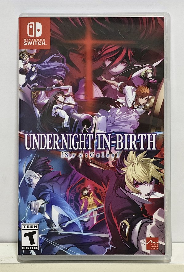 Under Night In-Birth II [Sys:Celes] - Nintendo Switch - Semi-Novo