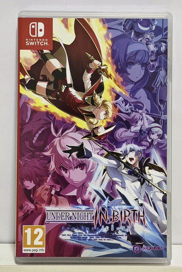 Under Night In-birth Exe: Late [Cl-R] - Nintendo Switch - Semi-Novo