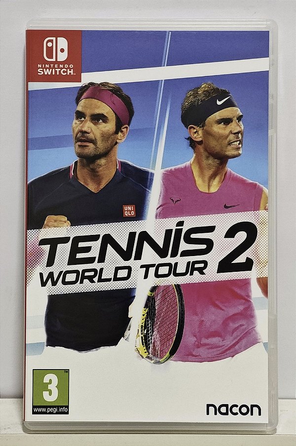 Tennis World Tour 2 - Nintendo Switch - Semi-Novo