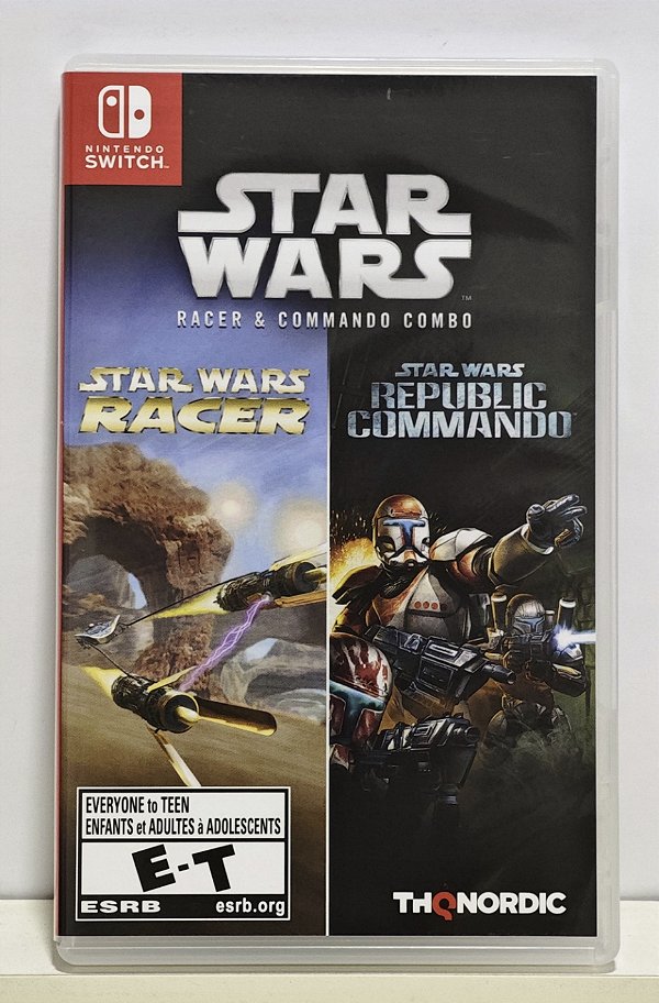 Star Wars Racer & Commando Combo - Nintendo Switch - Semi-Novo