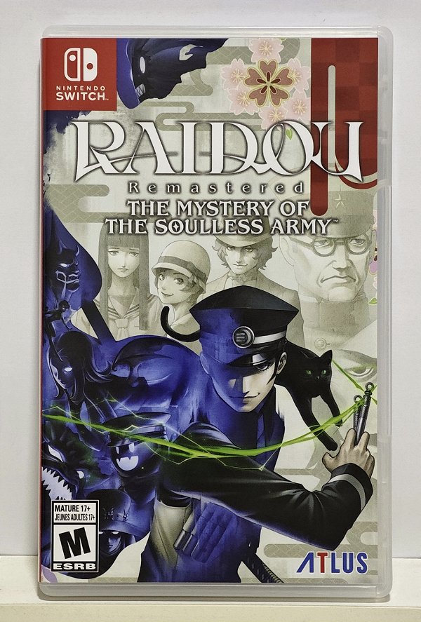 Raidou: Remastered The Mystery Of The Soulless Army - Nintendo Switch - Semi-Novo