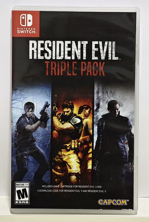 Resident Evil Triple Pack - Nintendo Switch - Semi-Novo