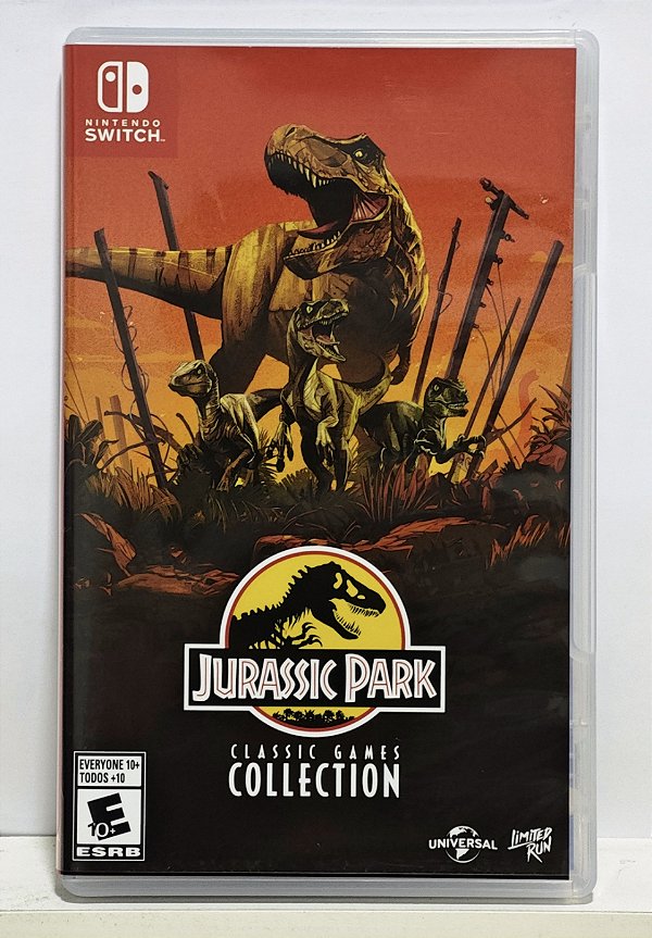 Jurassic Park Classic Games Collection - Nintendo Switch - Limited Run Games - Semi-Novo