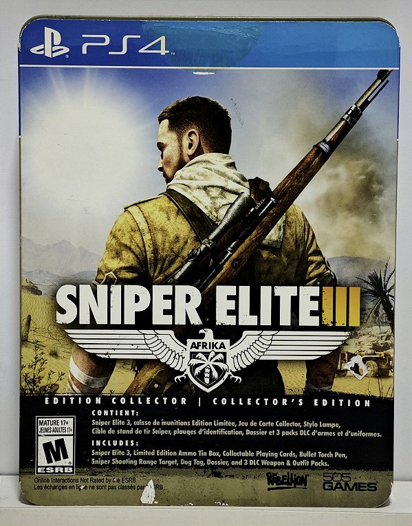 Sniper Elite III Collector's Edition - PS4
