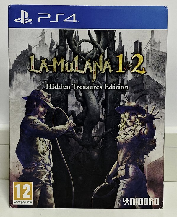 La Mulana 1 & 2 Hidden Treasures Edition - PS4 - Semi-Novo