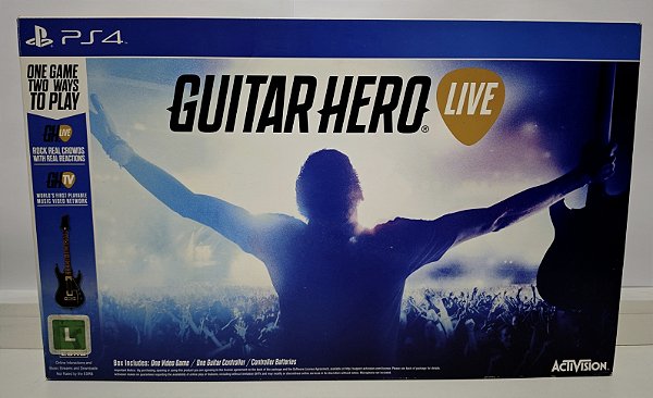 Guitar Hero Live - PS4 - Semi-Novo