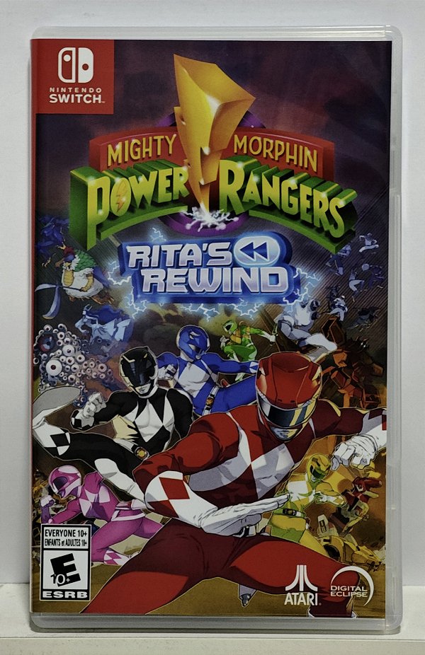 Mighty Morphin Power Rangers: Rita's Rewind - Nintendo Switch - Semi-Novo