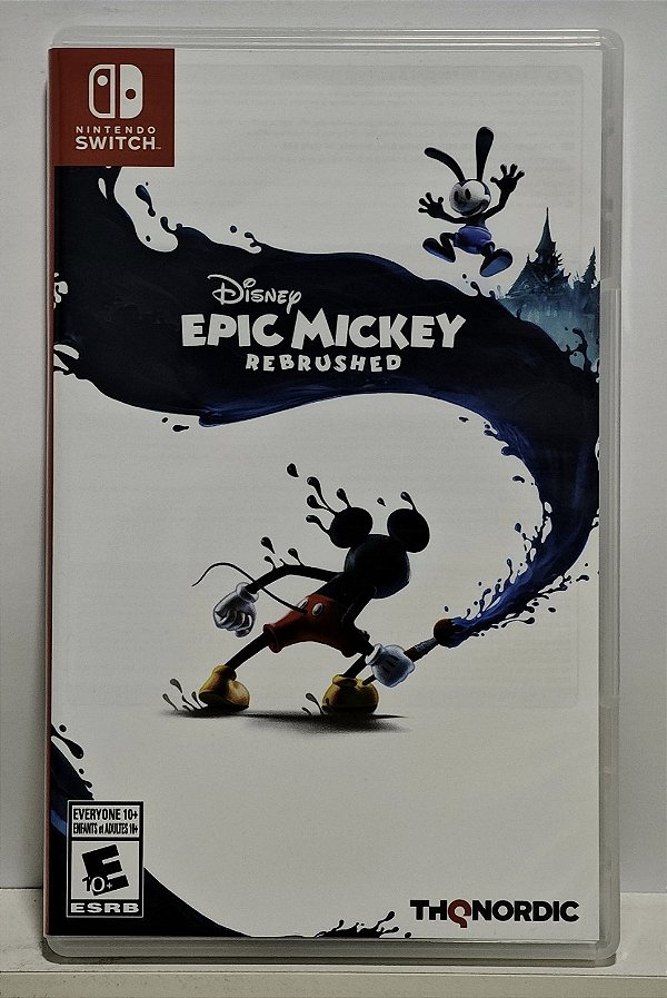Disney Epic Mickey Rebrushed - Nintendo Switch - Semi-Novo