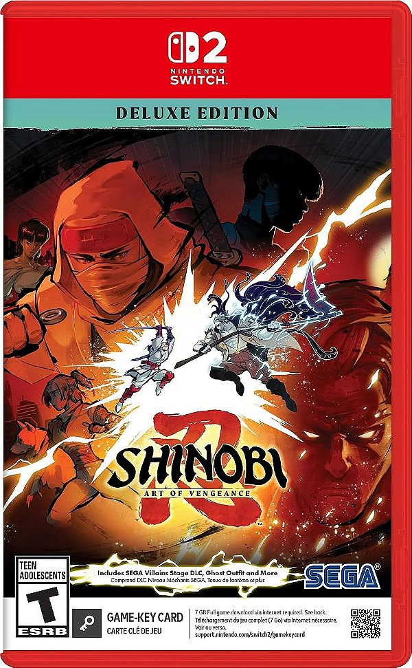 Shinobi: Art of Vengeance Deluxe Edition - Nintendo Switch 2