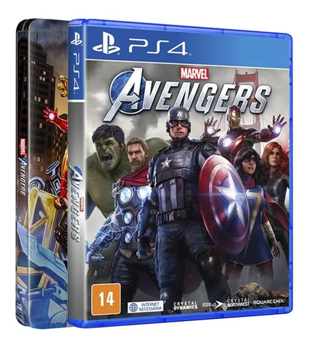 Marvel Avengers Steelbook Edition - PS4