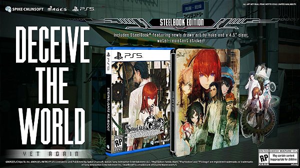 Steins;Gate Re:Boot SteelBook Edition - PS5