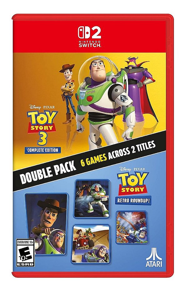 Toy Story: Retro Roundup! + Toy Story 3 Complete Edition Double Pack - Nintendo Switch 2