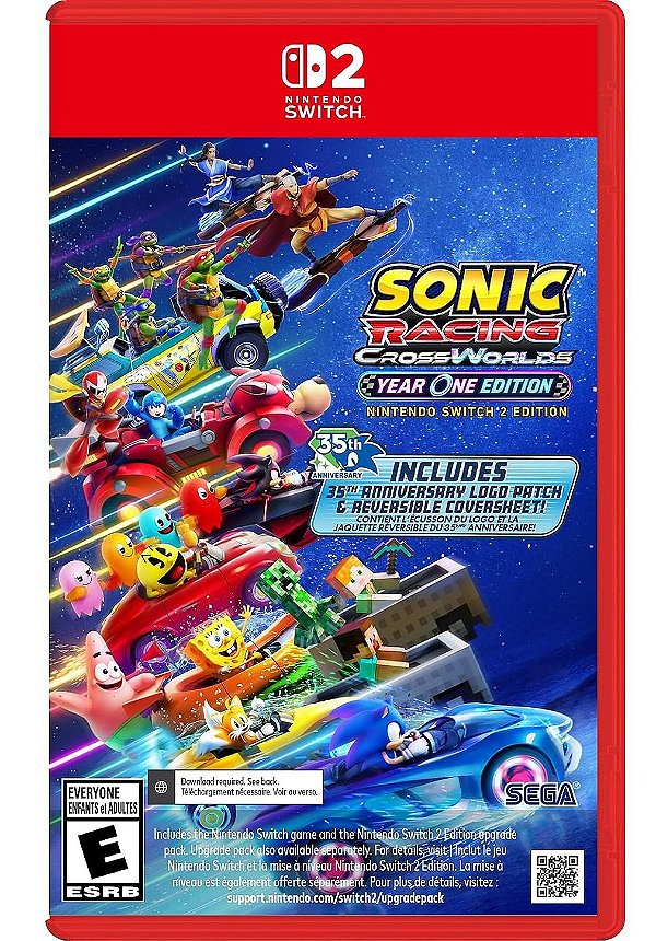 Sonic Racing: CrossWorlds Year One Edition - Nintendo Switch 2
