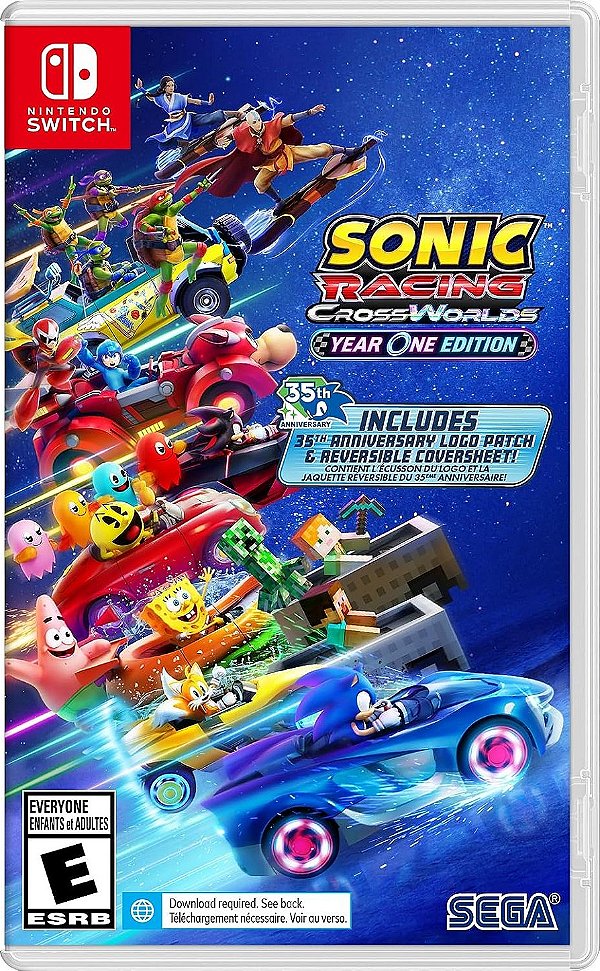 Sonic Racing: CrossWorlds Year One Edition - Nintendo Switch