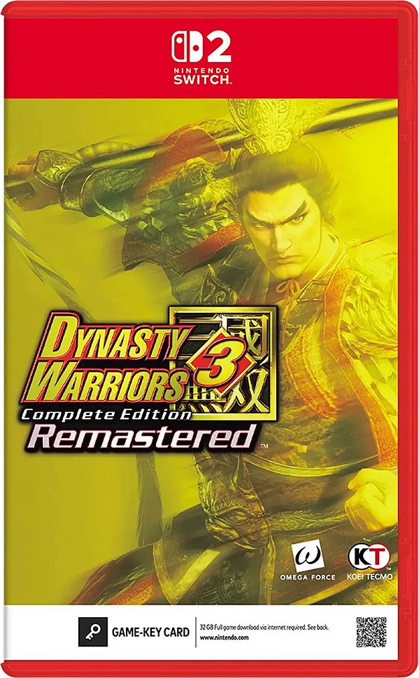 Dynasty Warriors 3: Complete Edition Remastered - Nintendo Switch 2