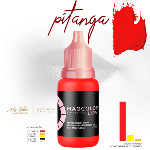 Pigmento Pitanga 5ml Mag Color Lips