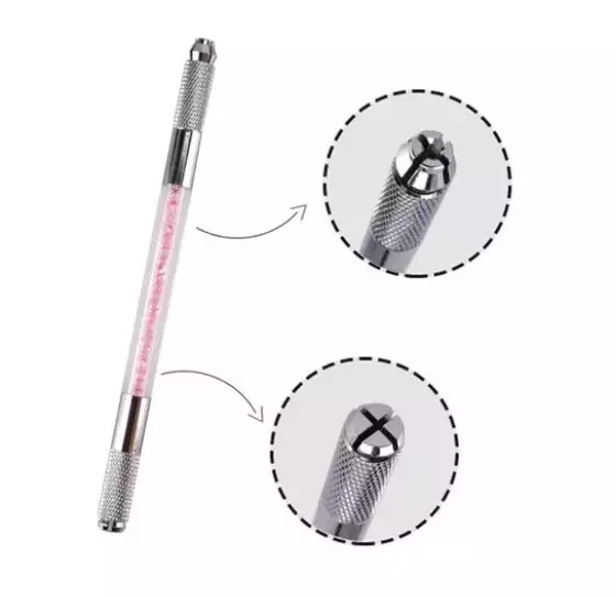Tebori Cristal Duplo Roxo Microblading