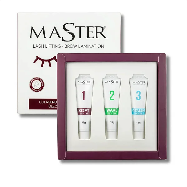 Kit Master Premium Lash Lifting e Brow Lamination 15g – Cílios e Sobrancelhas