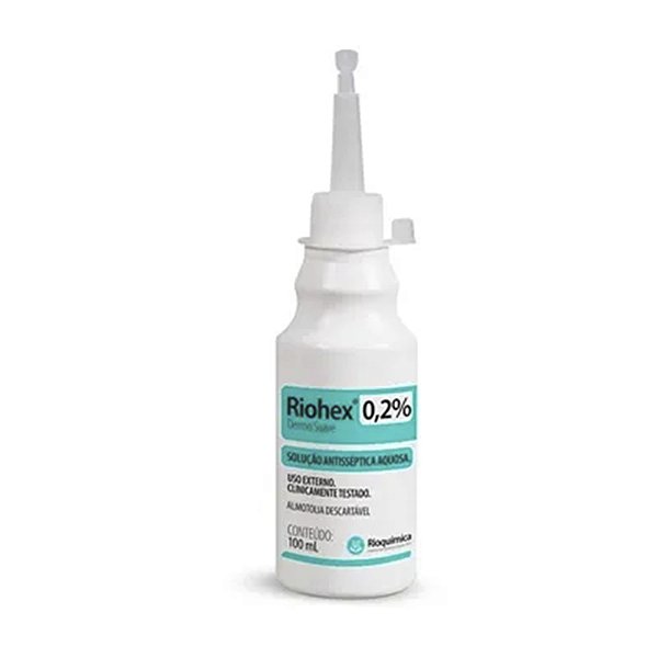 Clorexidina Aquosa 0,2% Riohex Dermo Suave 100ml