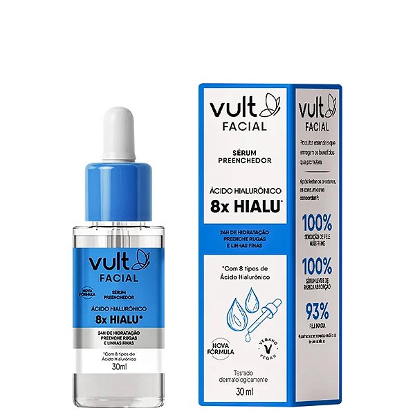 Sérum Facial Preenchedor Ácido Hialurônico Puro 30g