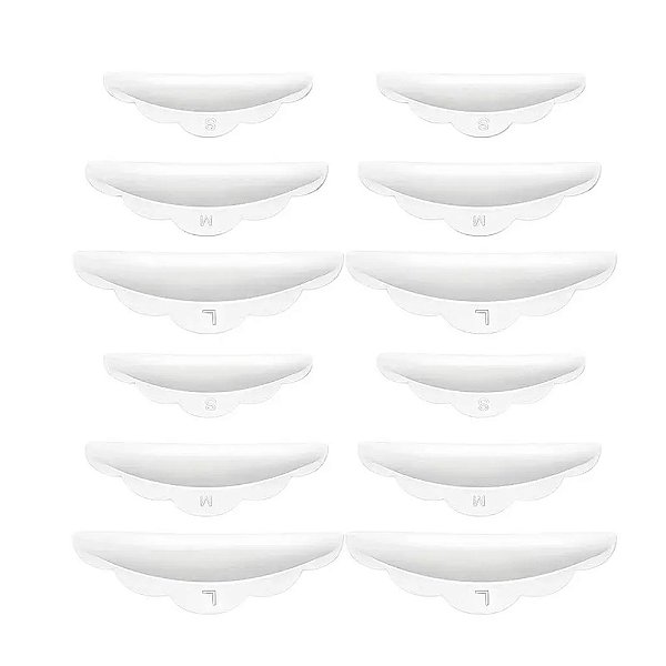 Bob De Silicone Para Lash Lifting 5 Pares