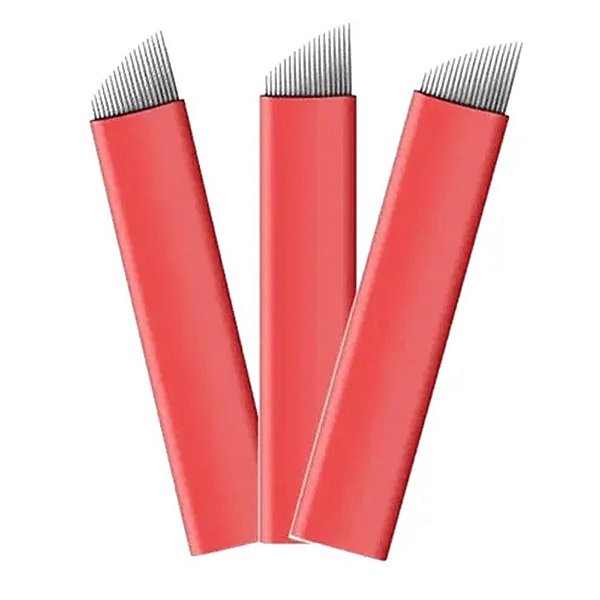 Lamina Flex Chanfrada 12 Pontas 0,18mm - Microblading