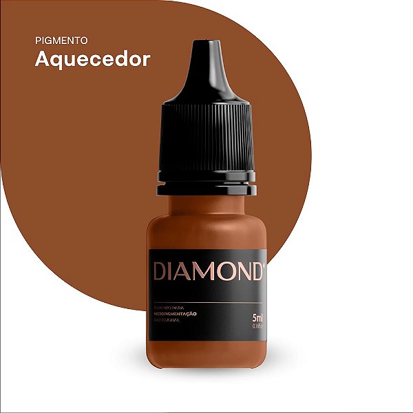 Pigmento Diamond Micropigmentação 5ml Aquecedor