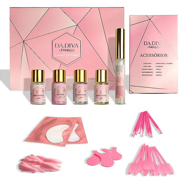 Kit de Lash Lifting Permanente Da.Diva