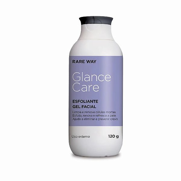 Gel Esfoliante Facial Glance 120g Rare Way