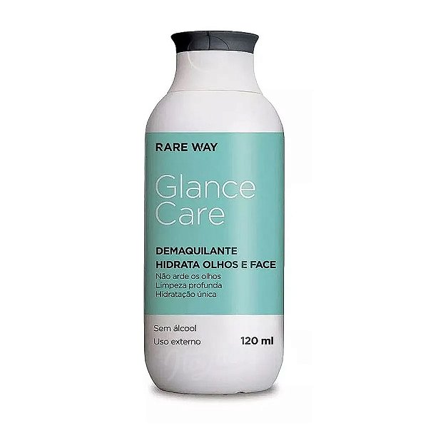 Demaquilante Facial Glance Care 120ml Rare Way
