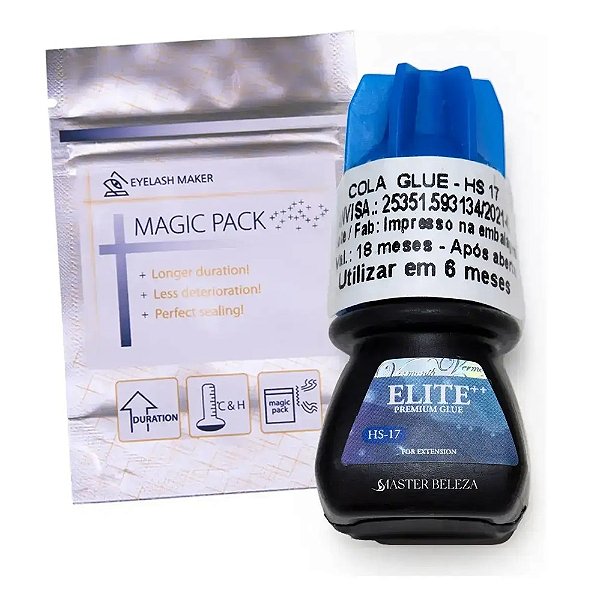 Cola para Extensão de Cílios Elite HS-17 Merit Glue 2ml – Original