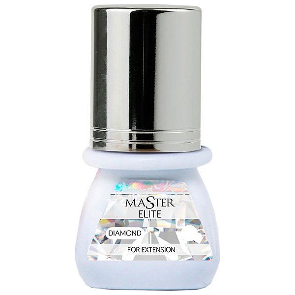 Cola Master Elite Diamond para Extensão de Cílios 2ml Transparente