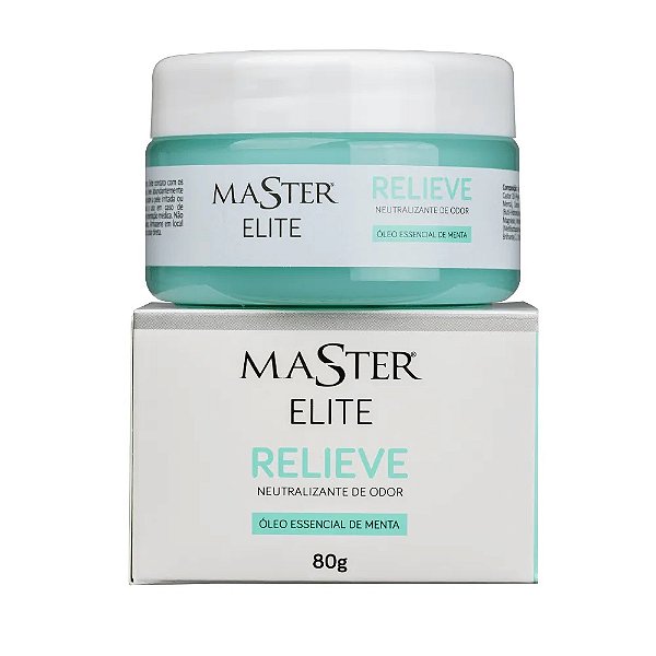 Relieve Neutralizante de Odor Master Elite 80g para Extensão de Cílios