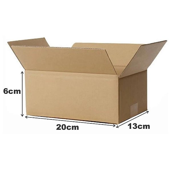 Caixa De Papelão 20x13x6 Para E-comerce