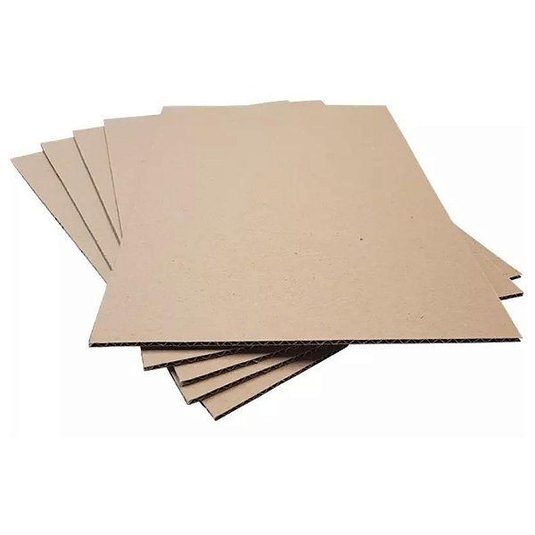 Chapa De Papelão 67cm X 51cm Resistente Espessura 3mm