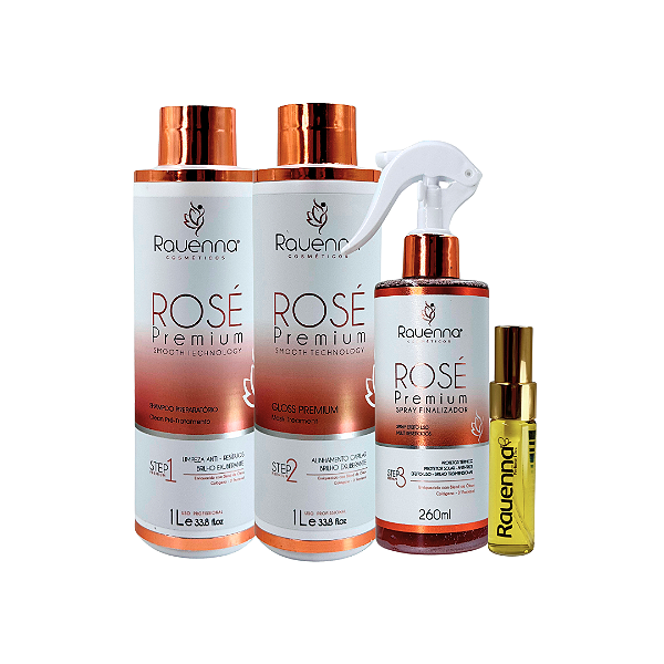Kit Rose Luxe: Revitalização | Rauenna Cosméticos