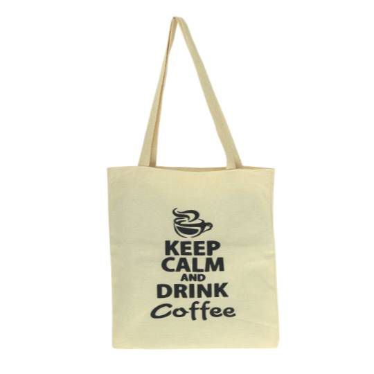 Bolsa Ecobag 100% algodão COFFEE