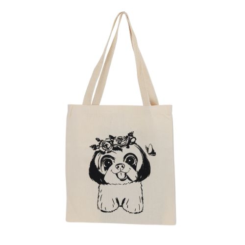 Bolsa Ecobag 100% algodão Estampa PET 1