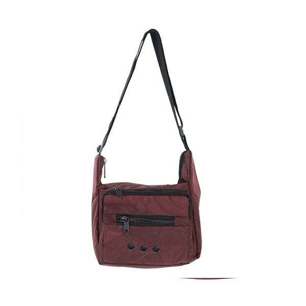 Bolsa lateral nylon impermeável VINHO