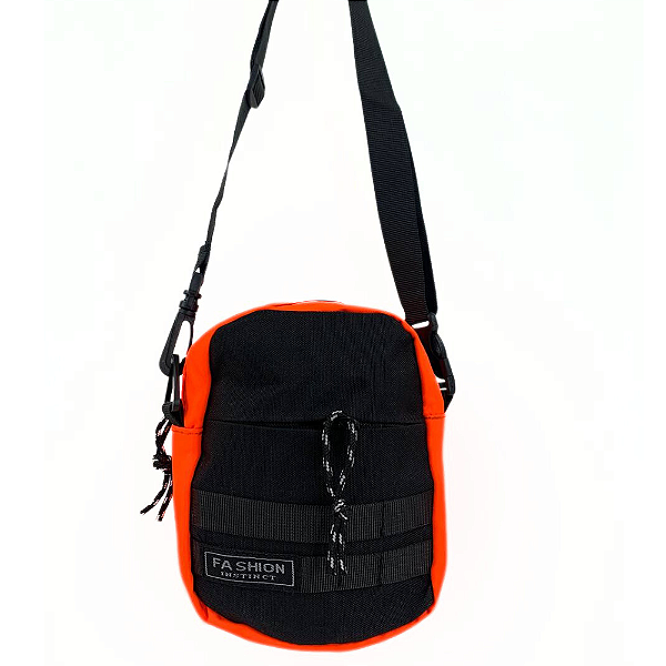 Shoulder Style PRETO c/ laranja