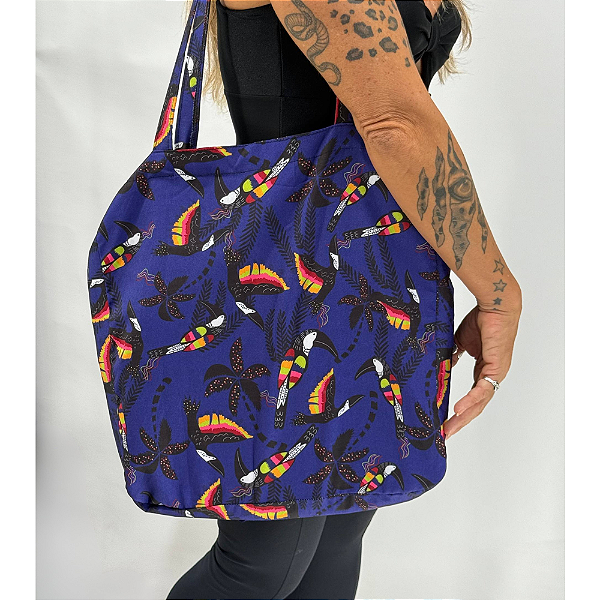 Bolsa Tecido Leblon Tuc (Roxo)
